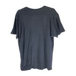 Nirvana  Women's T-Shirt Rainbow Smiley Face Logo Graphic Gray XL Photo 2