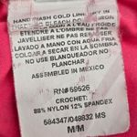 Becca  by Rebecca Virtue Pink‎ Floral Cheeky Medium Bikini Bottom Swimwear Photo 5