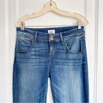 Hudson Jeans Hudson • Beth Mid-Rise Baby Bootcut Jean flare blue stretch flap pocket Photo 3