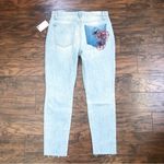 joe's jeans Joe’s • The Charlie High-Rise Skinny jeans light wash Kelis floral painted Photo 11