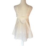 Auden Babydoll Dress Woven White Cotton Lace Lingerie Womens Small New With Tag Photo 3