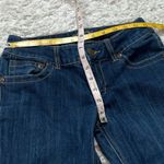 Seven 7 Low Rise Skinny Jeans Dark Wash Blue Denim Size 26 Stretchy Pockets Photo 5