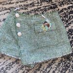 Self Portrait SELF-PORTRAIT Asymmetric bouclé-tweed skort size 8 Photo 2