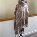 Romeo + Juliet Couture  fringed. Turtleneck poncho Photo 5