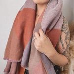 David & Young  Southwestern Blanket Scarf Oversized Chunky Fall Winter Photo 0