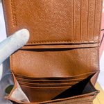 Michael Kors MICHAEL  Jet Set Wallet Dark Brown & Beige Photo 5