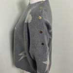 Sundry  Button Shoulder Wool Sweater Photo 6