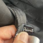 PRIVATE PAUSE Black Ruffle Top Jumpsuit with straps that tie on the top Size XXL Photo 5