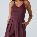 Halara 038HA.- Breezeful™ Pocket Quick Dry Slip Romper. Size 2X Photo 0