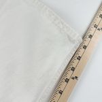 AGOLDE Parker Straight Leg Crop Jeans Finished Hem Milkshake White Size 32 Photo 15