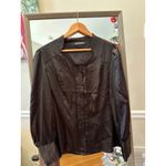 Women's Scarlet Darkness Blouse, L, Black, Vintage Black Size L Photo 2