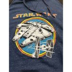 Star Wars  Disney millennium falcon pull over hoodie size medium Photo 1