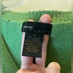 Grace Elements Green V-Neck Sweater Photo 4