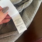 Splendid  Sweater Grey Asymmetrical Dolman Long Sleeve Boat Neck Small Photo 8