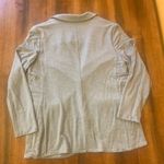 Philosophy  NWT jacket blazer Large Mist Grey Heather one button front po… Photo 5