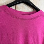Apt. 9  Red Pink Block Cozy Casual Small Sweater Photo 3