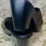 Munro American Brown Slide Heeled Sandals Shoes Size 8 Medium M Excellent Photo 8