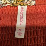 Xhilaration Women's XL Red Floral Sleeveless Jumpsuit Wide-Leg Casual Photo 8