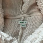 Aerie  Cream Sherpa Hooded Jumpsuit Snow Way size small Photo 8