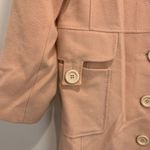 Harvé Benard Harve Bernard Women's Pink Buttoned Wool Peacoat Size 10 Photo 3