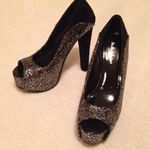 Michael Antonio  Gorgeous Glittery Peep Toe Platforms | Heels | Pumps Photo 3