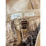 Anthropologie Tan Chino Shorts Relaxed Fit High Rise Cotton Blend 25 Photo 4