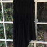 Blue juice XS Black assymetrical dress with zipper and lining Photo 3