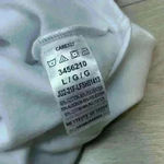 Lee  White Cropped Hoodie Size Large Photo 7