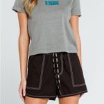 Dickies Elastic Waist Women’s Shorts Black Photo 1