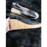 Crocs  Women Shoe A Leigh Size 9 Wedge Heel Slingback Sandal espadrille Photo 2