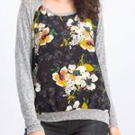Kut From The Kloth  Floral Blouse Long Sleeve Women’s XS Petite Photo 0