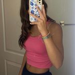 Pink Basic Tank Top Photo 1