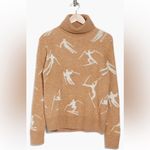 Halogen NWT HalogenX Nordstrom  Turtleneck Sweater Large, LATTE HEATHER BROWN Photo 7