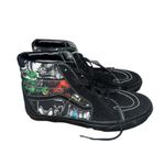 Vans NWT X Disney 100th Villains Sk8 Hi Shoes Black Sneakers M 9.5 W 11 Photo 6