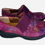 Nurse Mates Cally Women's Comfortable Wide Fit Leather Slip On Shoes 7W Photo 0