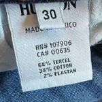 Hudson Jeans Hudson Muse Crop Skinny Jeans Hustle Wash Denim Raw Step Hem Size 30 Women's Photo 12