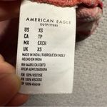 American Eagle  Outfitters Rust Orange Floral Button-Up Camp Shirt XSmall EUC Photo 3