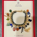 Atterri | Artisan Boho Charm Bracelet ~ Gold Tone Photo 0