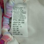 BASTA SURF Bikini Top Size Small NEW Triangle String Tie Dye Swim Beach NWOT Pink Photo 3