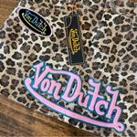 Von Dutch  Women’s Leopard Patch Mini Skirt Size 29 NWT Photo 1