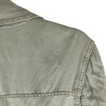 Max jeans Womens Jacket Chambray Tie Front Pockets Green Size M Photo 2