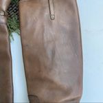 Frye Women’s Shoes Lindsay Boots Leather Tall Brown Strap Size 7 Photo 4