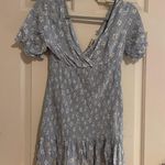 LA Hearts Pac Sun Blue Floral Dress Photo 0