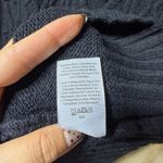 Free Assembly Women’s Sleeveless Cable Knit Cowl Neck Sweater Dress Black M8/10 Size M Photo 7