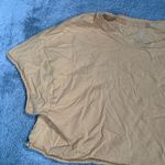 Aerie  Tan Crop Top with Red MTV Graphic Photo 2