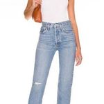 AGOLDE  90's pinch waist high rise in abstract NEW Photo 0