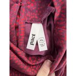 Pact Women's XL Red Cowl Neck Sleeveless Jumpsuit Casual Photo 2