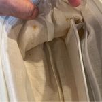 Vtg Emp Orr White Beaded Metal Mesh Evening Bag Gold Flip Handles Shoulder Strap Photo 7