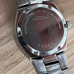 Fossil Ladies Watch Crystal Embellishments Pearl Dial Stainless Bracelet Photo 7