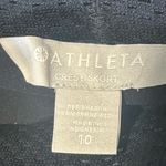Athleta Women's Crest Skort Skirt Black Active Tennis Swim Pickleball Size 10 Photo 2